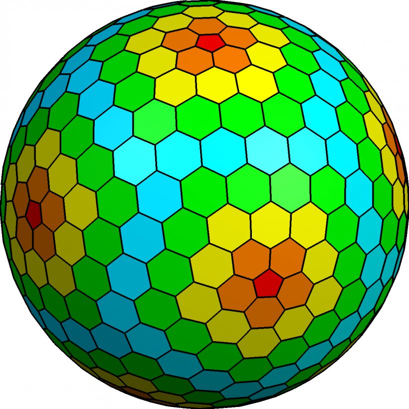 Goldberg Polyhedron Sphere Konvex Polyeder Pentagon, PNG, 1200x1200px, Polyhedron, Ball, Capsid, Convex Set, Face Download Free