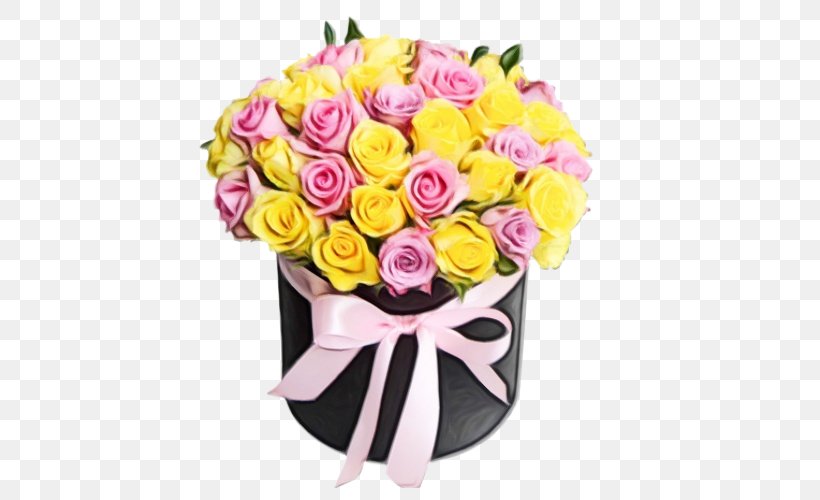 Watercolor Pink Flowers, PNG, 500x500px, Watercolor, Artificial Flower, Bouquet, Camellia, Cut Flowers Download Free