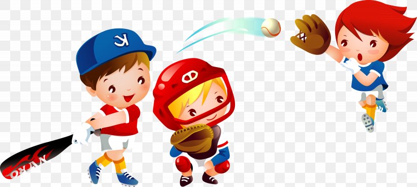 Baseball Child Vecteur, PNG, 6355x2858px, Baseball, Art, Boy, Cartoon, Child Download Free