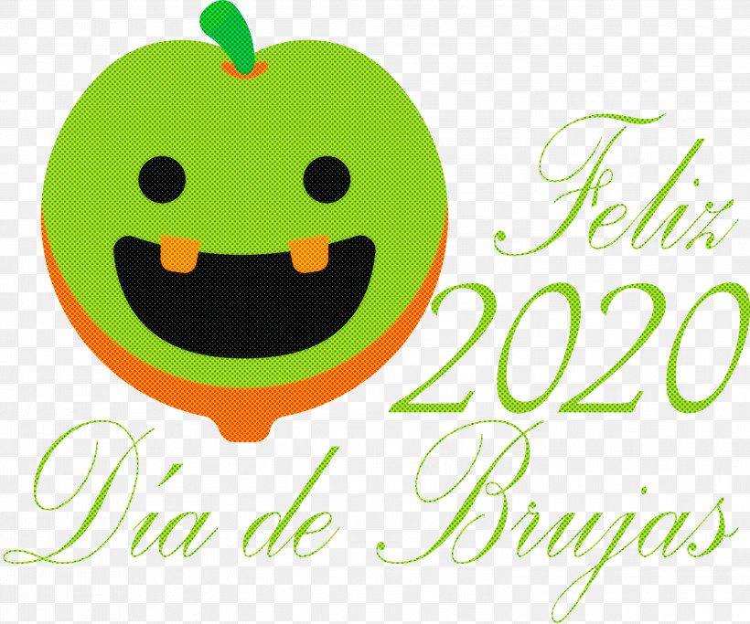 Feliz Día De Brujas Happy Halloween, PNG, 2999x2499px, Feliz D%c3%ada De Brujas, Fenacoven, Fruit, Green, Happy Halloween Download Free