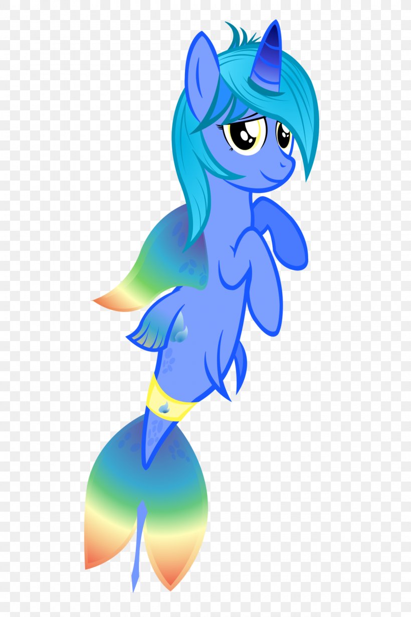 Pony Horse Fish Clip Art, PNG, 1280x1920px, Pony, Animal, Animal Figure, Azure, Cartoon Download Free