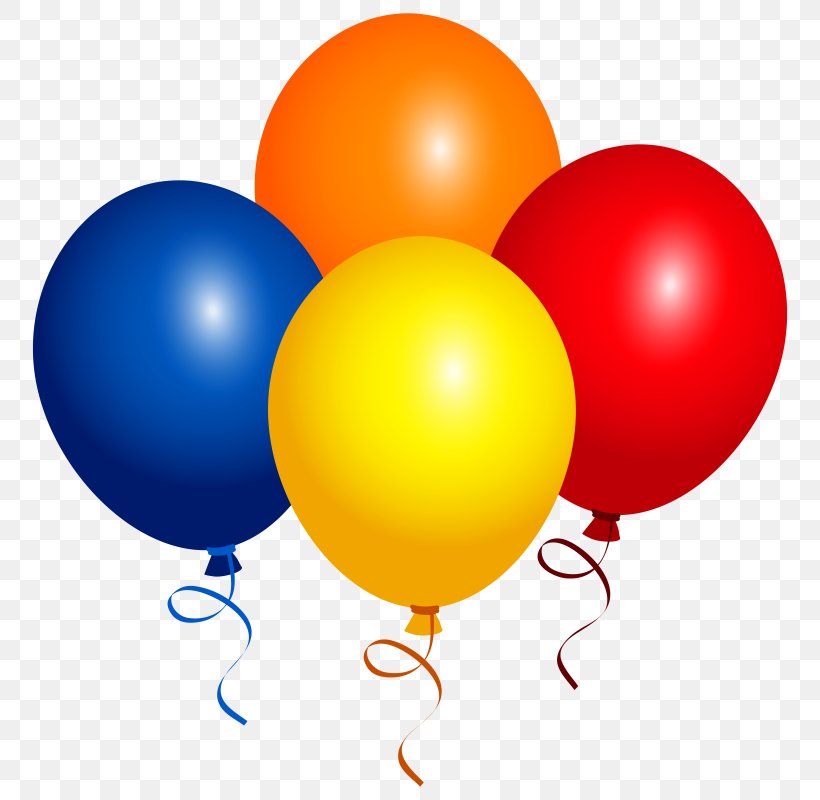 Balloon Serpentine Streamer Confetti Clip Art Party, PNG, 780x800px, Balloon, Balloon Birthday, Birthday, Confetti, Orange Download Free