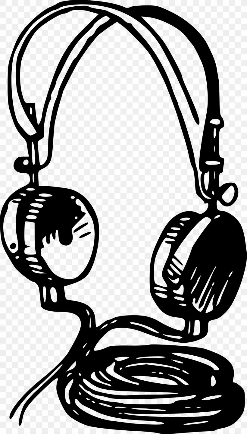 Headphones Xbox 360 Wireless Headset Microphone Clip Art, PNG, 1366x2400px, Headphones, Artwork, Audio, Audio Equipment, Black And White Download Free