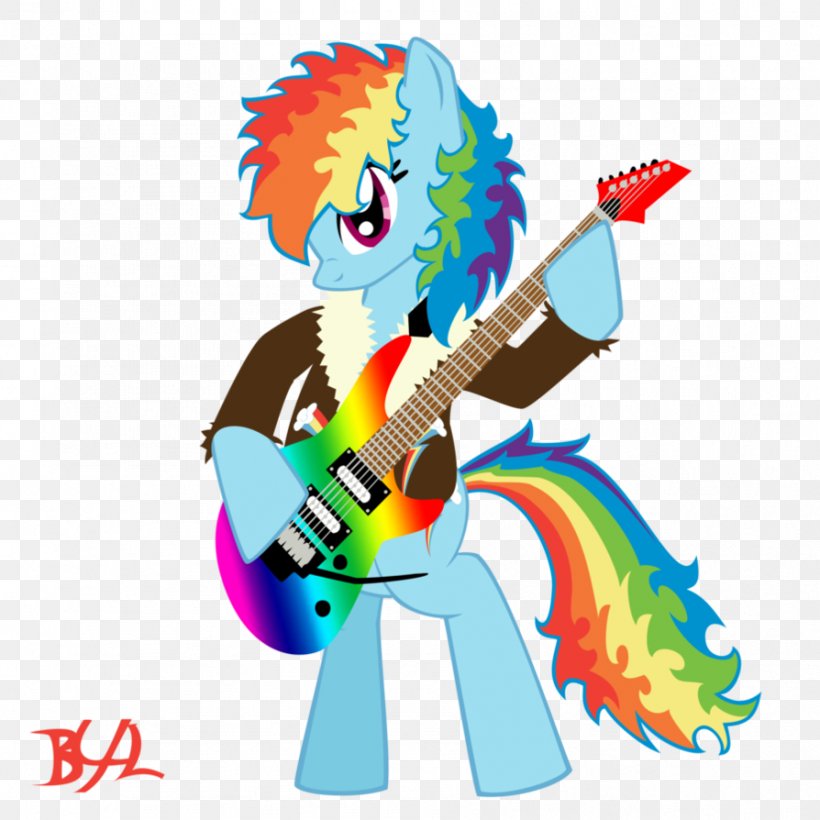 Rainbow Dash Electric Guitar My Little Pony, PNG, 894x894px, Rainbow Dash, Art, Brian May, Cartoon, Electric Guitar Download Free