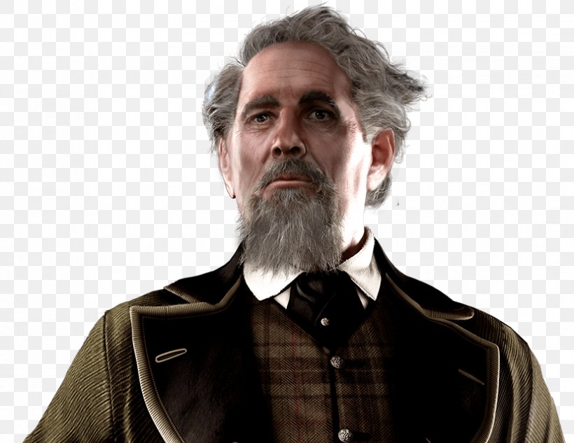 Charles Dickens Assassin's Creed Syndicate Assassin's Creed Unity Oliver Twist Writer, PNG, 828x640px, Charles Dickens, Assassins, Beard, Character, Elder Download Free