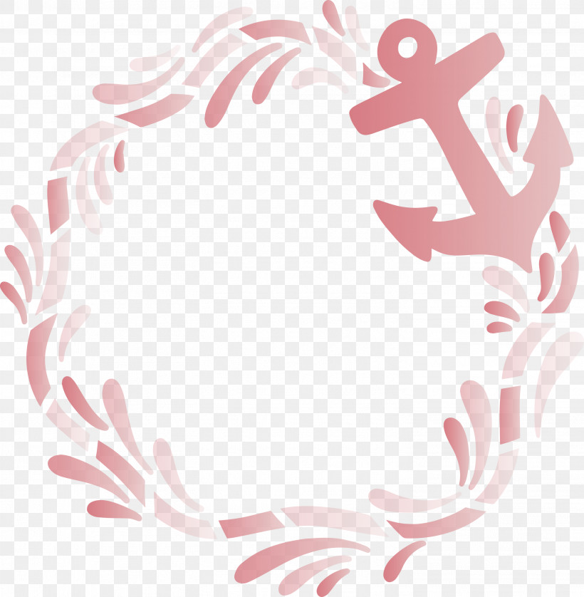 Anchor Frame Sea Frame, PNG, 2933x3000px, Anchor Frame, Character, Character Created By, Line, Love My Life Download Free