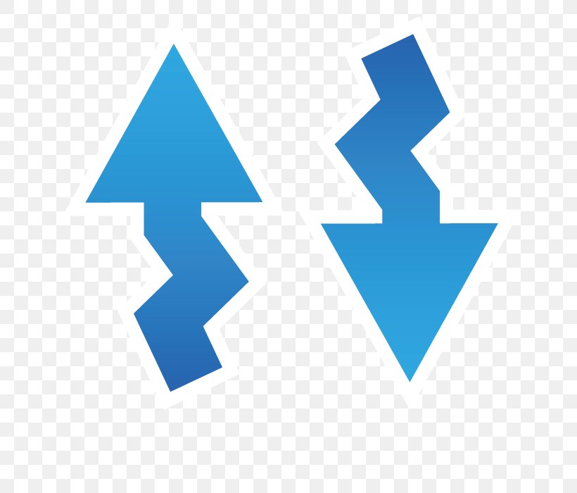 Arrow Euclidean Vector Arah, PNG, 700x700px, Arah, Area, Blue, Curve, Electric Blue Download Free