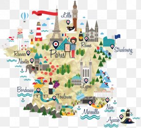 Map Infographic - France Map French Information PNG