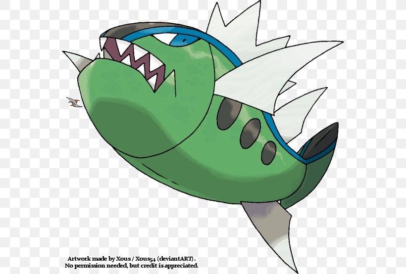 Pokemon Black & White Pokémon GO Shark Basculin, PNG, 570x554px, Pokemon Black White, Art, Artwork, Cartilaginous Fish, Cartoon Download Free