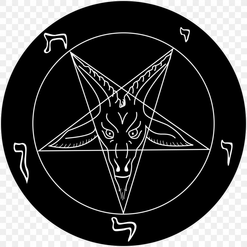 Church Of Satan The Satanic Bible Satanism Sigil Of Baphomet, PNG, 970x970px, Church Of Satan, Anton Lavey, Baphomet, Black, Black And White Download Free