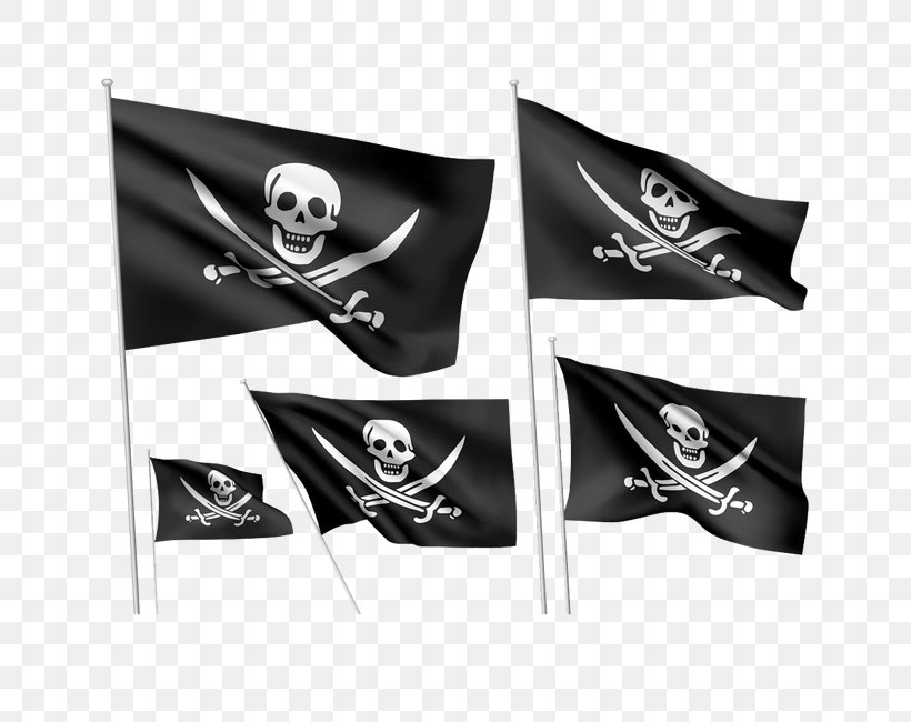 Jolly Roger Piracy Flag Skull And Crossbones, PNG, 650x650px, Jolly Roger, Black And White, Brand, Calico Jack, Edward England Download Free