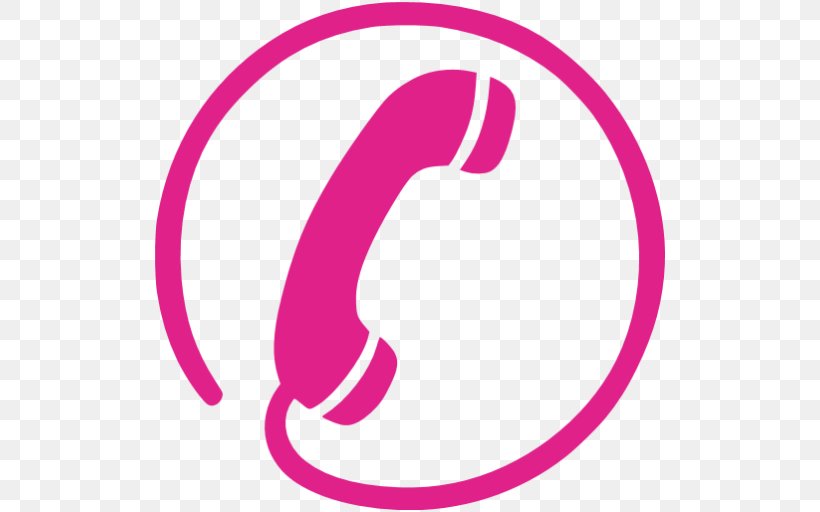 Mobile Phones Telephone Call Clip Art, PNG, 512x512px, Mobile Phones, Area, Logo, Magenta, Mobile Phone Signal Download Free
