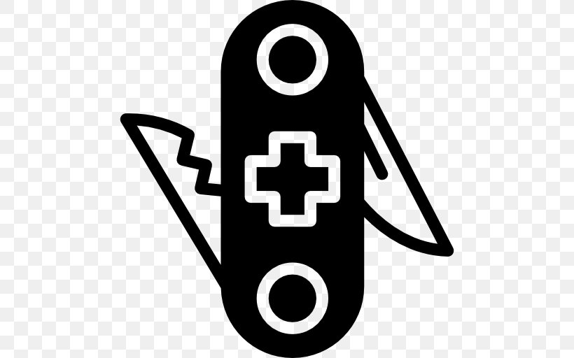 Pocketknife Swiss Army Knife Blade Clip Art, PNG, 512x512px, Knife, Area, Black And White, Blade, Pocketknife Download Free