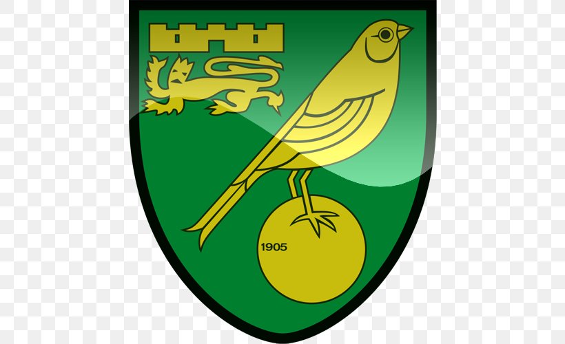Norwich City F.C. 2017u201318 FA Cup Emirates Stadium EFL Championship Premier League, PNG, 500x500px, Norwich City Fc, Arsenal Fc, Aston Villa Fc, Beak, Bird Download Free