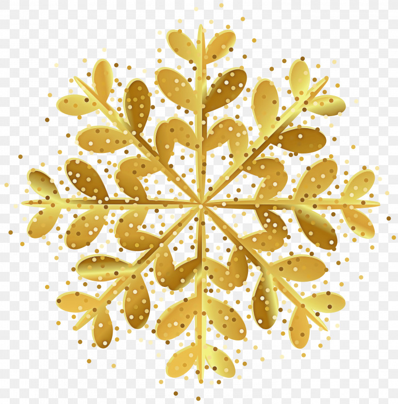 Snowflake, PNG, 2956x3000px, Leaf, Plant, Snowflake Download Free