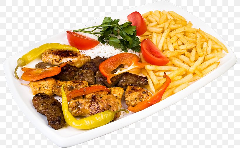 Doner Kebab French Fries Fast Food Turkish Cuisine, PNG, 800x509px, Kebab, American Food, Cuisine, Dish, Doner Kebab Download Free