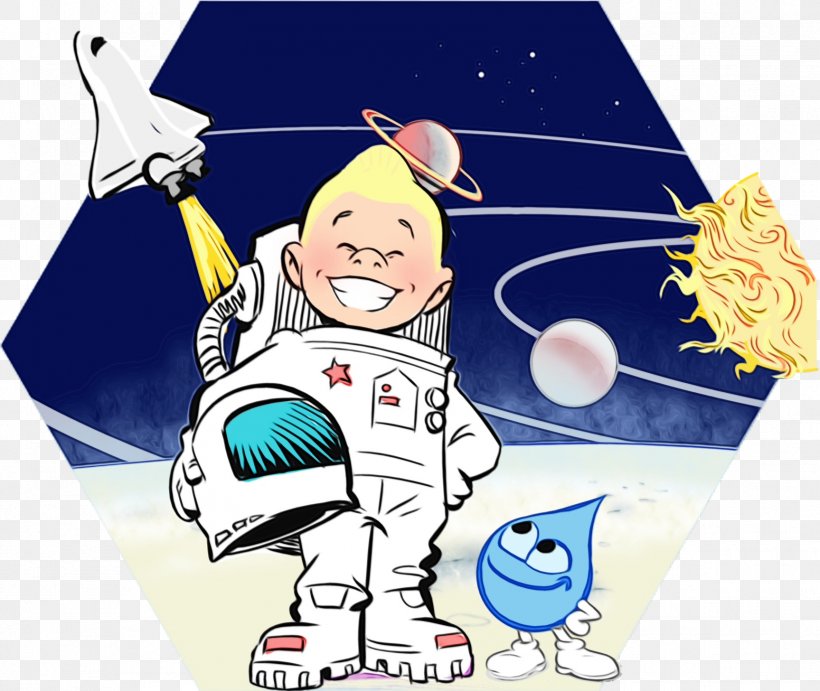Astronaut Cartoon, PNG, 1727x1456px, Watercolor, Astronaut, Cartoon, Exploration, Football Fan Accessory Download Free