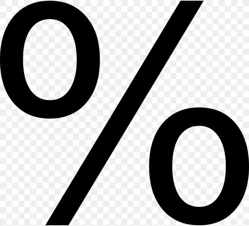 Percent Sign Percentage Symbol Relative Change, PNG, 847x768px, Percent Sign, Alphanumeric, Area, At Sign, Black And White Download Free
