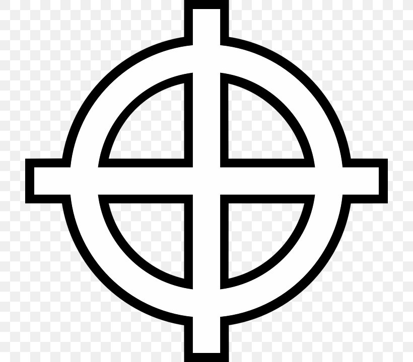 Celtic Cross, PNG, 720x720px, Celtic Cross, Black And White, Celtic Knot, Cross, Fotolia Download Free
