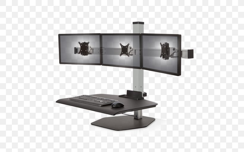 Sit-stand Desk Standing Desk Workstation Flat Display Mounting Interface, PNG, 512x512px, Sitstand Desk, Computer Monitor, Computer Monitor Accessory, Computer Monitors, Desk Download Free