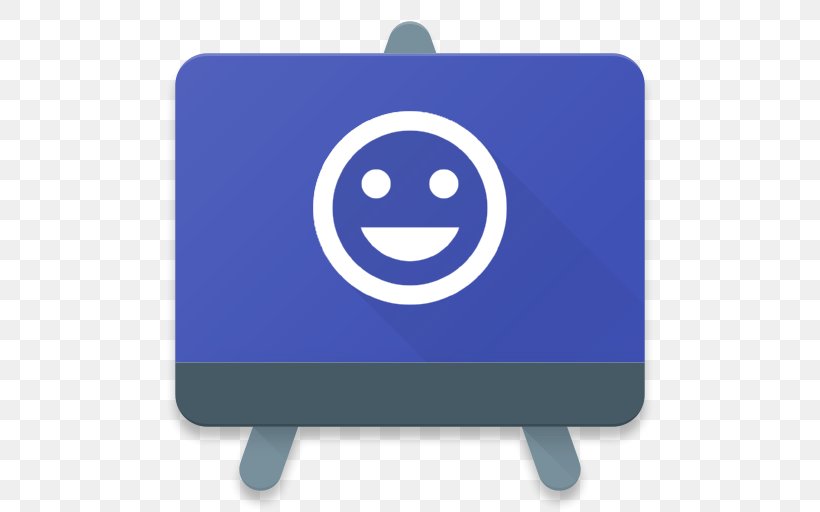 Smiley Product Design Electric Blue, PNG, 512x512px, Smiley, Electric Blue, Sign, Symbol Download Free