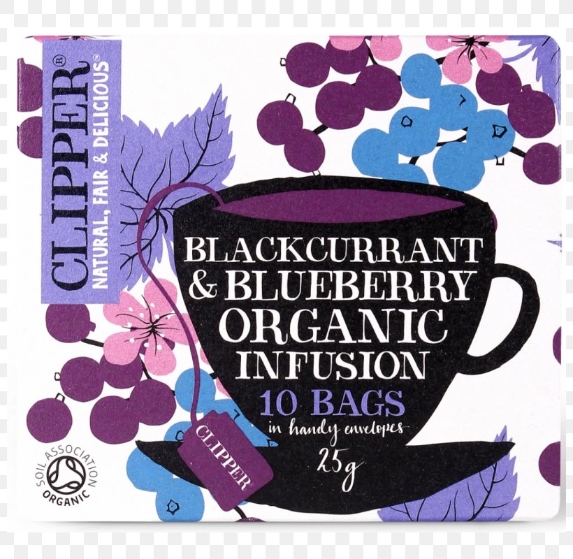 Blueberry Tea Coffee Clipper Tea Infusion, PNG, 800x800px, Tea, Blackcurrant, Blueberry, Blueberry Tea, Clipper Download Free