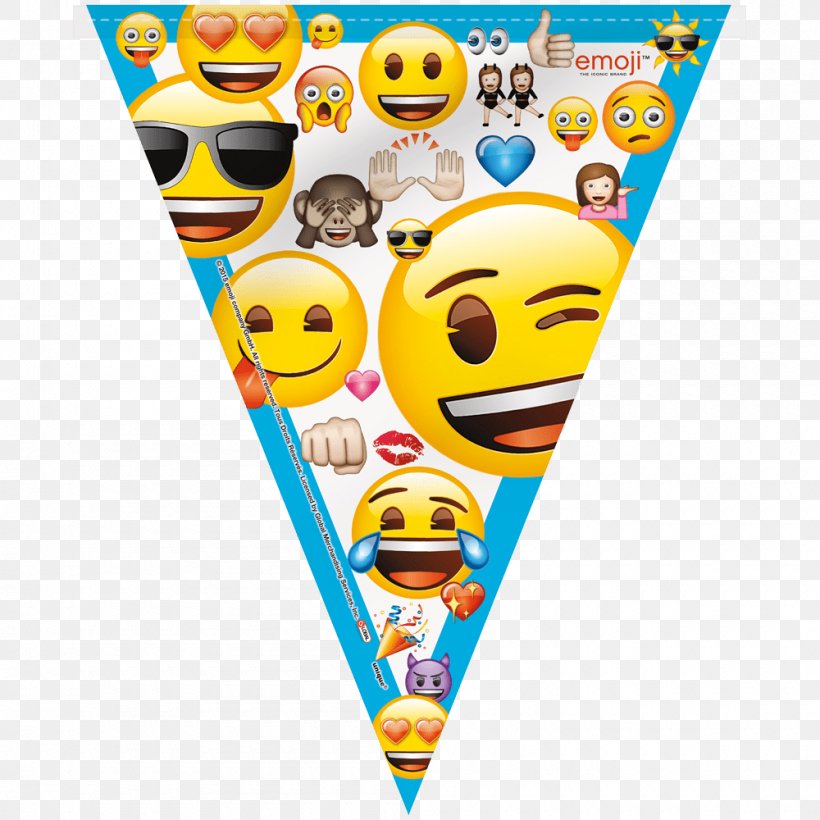 Party Birthday Emoji Garland Feestversiering, PNG, 1000x1000px, Party, Baby Shower, Birthday, Centrepiece, Emoji Download Free