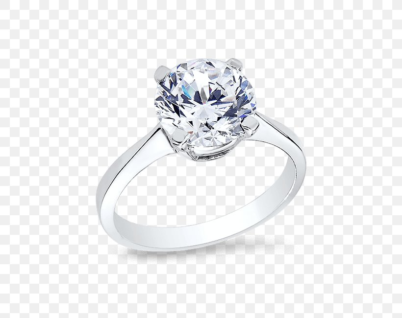 Diamond Engagement Ring Solitaire Brilliant, PNG, 650x650px, Diamond, Body Jewellery, Body Jewelry, Brilliant, Carat Download Free