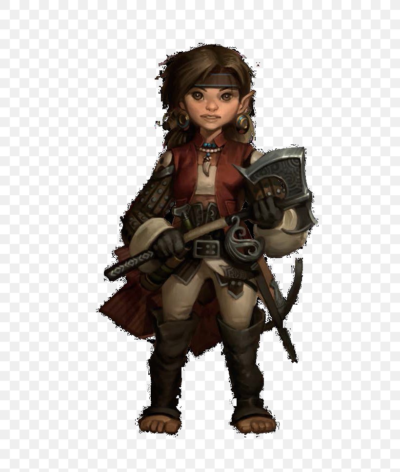 Dungeons & Dragons Pathfinder Roleplaying Game Gnome Halfling Player Character, PNG, 618x967px, Dungeons Dragons, Action Figure, Armour, Barbarian, Bard Download Free