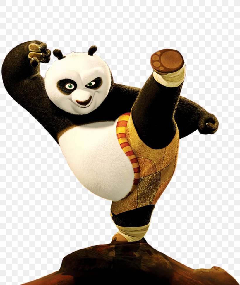 Po Giant Panda Tigress Film Kung Fu Panda, PNG, 912x1080px, Giant Panda,  Animal Figure, Animated Cartoon,
