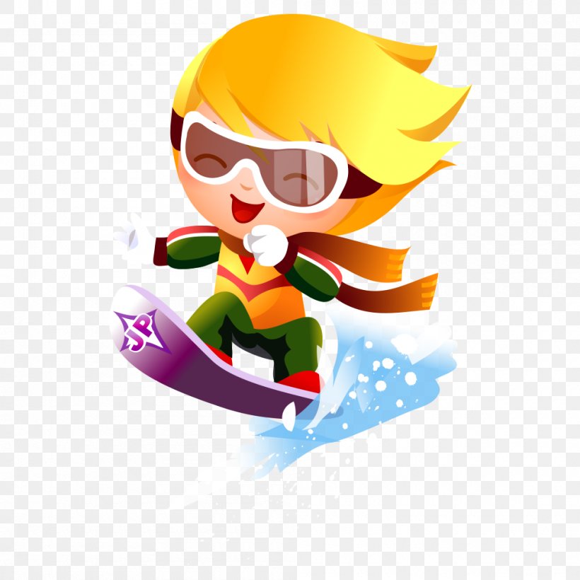 Download Cartoon Clip Art, PNG, 1000x1000px, Cartoon, Art, Fictional Character, Royaltyfree, Skateboarding Download Free