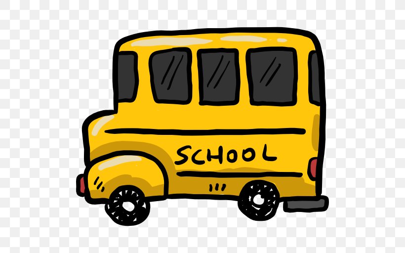 School Bus Car Transport Clip Art, PNG, 512x512px, School Bus, Automotive Design, Brand, Bus, Car Download Free