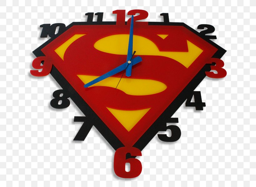 Superman Laser Cutting Clock Engraving, PNG, 800x600px, Superman, Batman V Superman Dawn Of Justice, Clock, Cutting, Engraving Download Free