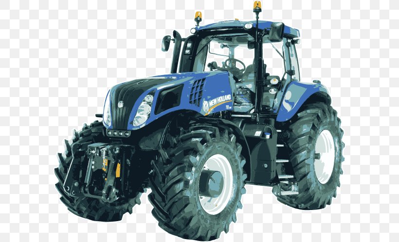 John Deere Ford N-Series Tractor New Holland Agriculture New Holland T8.420, PNG, 600x499px, John Deere, Agricultural Machinery, Agriculture, Automotive Tire, Automotive Wheel System Download Free