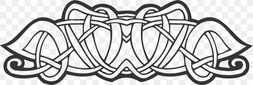 Ornament Celts, PNG, 1808x611px, Ornament, Architectural Style, Art, Auto Part, Black And White Download Free