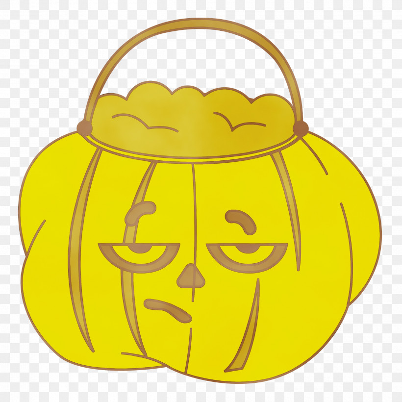 Pumpkin, PNG, 2500x2500px, Halloween, Cartoon, Paint, Pumpkin, Smiley Download Free