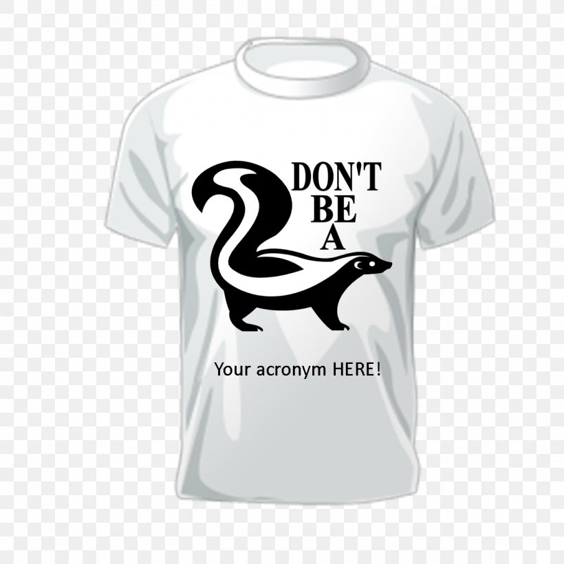 T-shirt Skunk Pug Pet, PNG, 1161x1161px, Tshirt, Active Shirt, Brand, Clothing, Dog Download Free