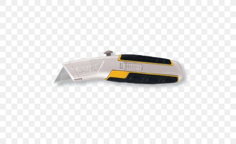 Utility Knives Knife Hand Tool Blade Hacksaw, PNG, 500x500px, Utility Knives, Blade, Cold Weapon, Cutting, Cutting Tool Download Free