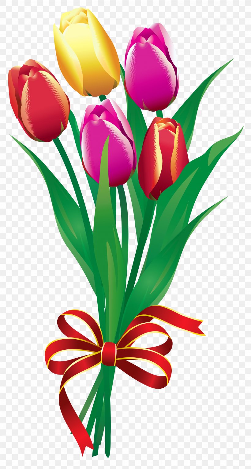 Flower Bouquet Tulip Clip Art, PNG, 2720x5072px, Flower