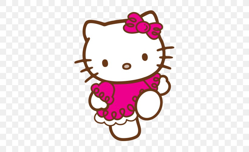Hello Kitty Character Royalty-free Photography, PNG, 500x500px, Watercolor, Cartoon, Flower, Frame, Heart Download Free