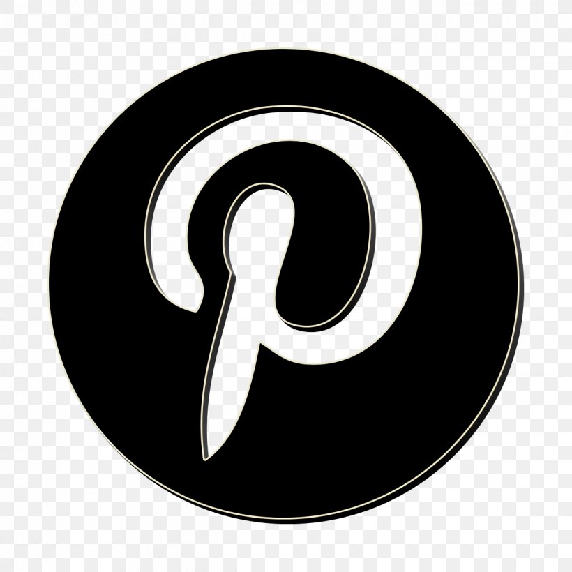 Pinterest Icon Social Icon Social Media Icon, PNG, 1240x1240px, Pinterest Icon, Blackandwhite, Logo, Number, Social Icon Download Free