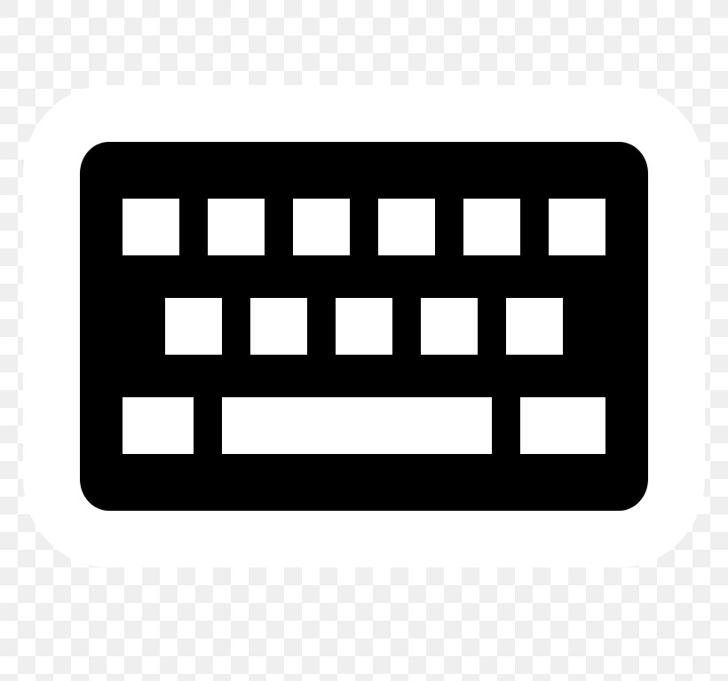 Computer Keyboard Computer Software, PNG, 768x768px, Computer Keyboard, Black, Brand, Computer Software, Input Devices Download Free