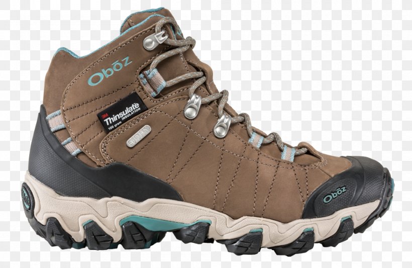 Hiking Boot Men's Oboz Bridger Mid Bdry Hiking Shoes Oboz Bridger Mid Bdry Hiking Shoes Women's, PNG, 1000x650px, Hiking Boot, Beige, Boot, Brown, Clothing Download Free