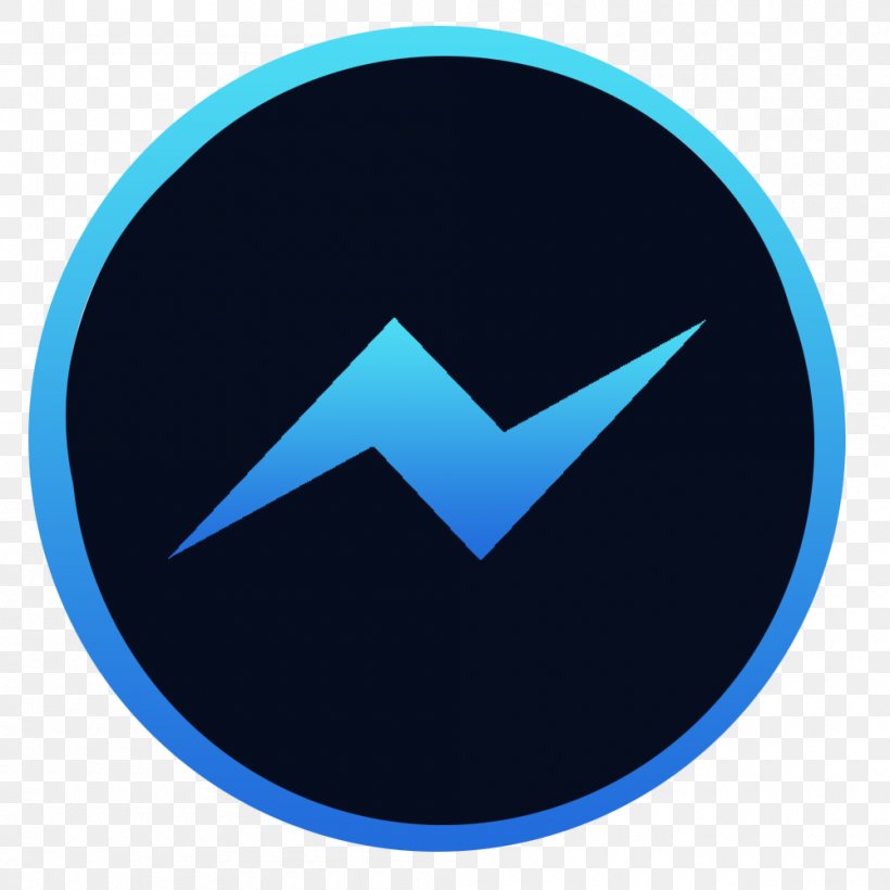 Logo Facebook Messenger ESL Pro League Facebook, Inc. Computer Software, PNG, 1000x1000px, Logo, Area, Blue, Brand, Computer Software Download Free