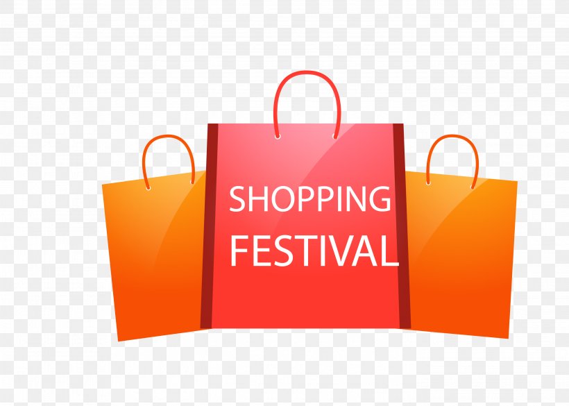 Shopping Bag Shopping Bag, PNG, 2796x1997px, Bag, Brand, Logo, Orange, Packaging And Labeling Download Free