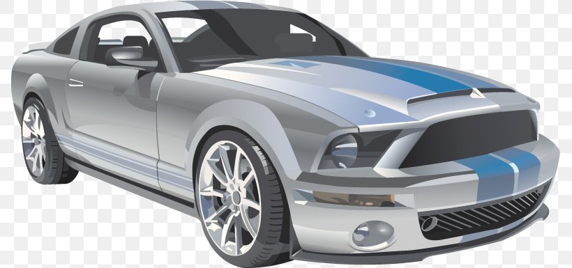 Sports Car Vector Motors Corporation Ford Motor Company Ford Mustang Mach 1, PNG, 787x385px, Car, Auto Part, Automotive Design, Automotive Exterior, Automotive Tire Download Free