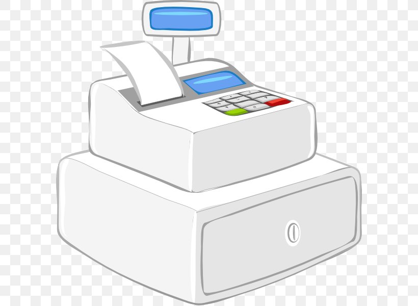 Cash Register Free Content Clip Art, PNG, 600x600px, Cash Register, Cash, Computer, Free Content, Office Equipment Download Free