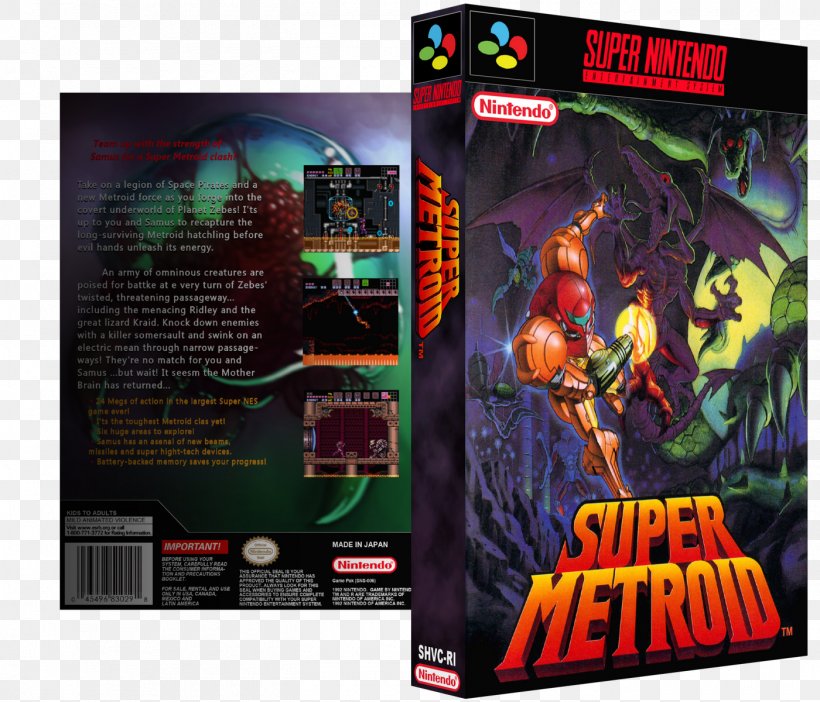 Super Metroid Super Nintendo Entertainment System Super Street Fighter II Metroid: Samus Returns, PNG, 1400x1200px, Super Metroid, Action Figure, Cover Art, Metroid, Metroid Samus Returns Download Free