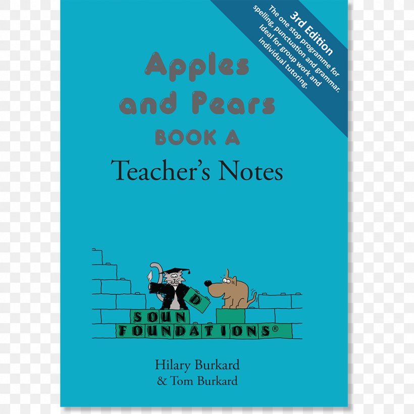 Apples And Pears: Teacher's Notes Bk Book, PNG, 1024x1024px, Teacher, Apple, Aqua, Blue, Book Download Free