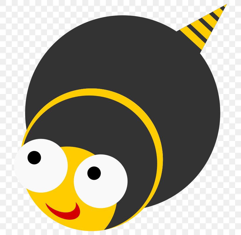 Bee Clip Art, PNG, 750x800px, Bee, Animation, Beak, Drawing, Emoticon Download Free
